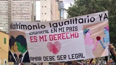 Activistas exigen al TSJ la aprobación del matrimonio igualitario Activistas exigen al TSJ la aprobación del matrimonio igualitario