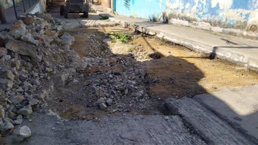 Parroquia La Pastora está invadida de huecos y basura