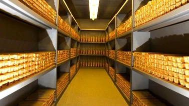Las reservas de oro en Rusia crecieron un 1,2 % en una semana