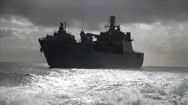 España envió un buque de guerra al mar negro como integración naval de la OTAN España envió un buque de guerra al mar negro como integración naval de la OTAN