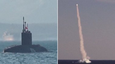 Rusia lanza misil de alto alcance desde un submarino