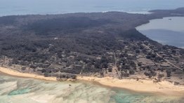 Un 80 % de la población de Tonga está afectada por el desastre