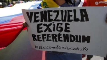 Impulsores de revocatorio piden referéndum para buscar la paz social