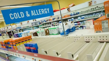 Ómicron vacía las estanterías de los supermercados en EEUU