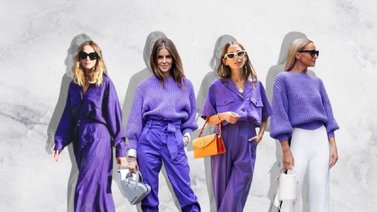 Outfits: claves para usar el color del año Very Peri