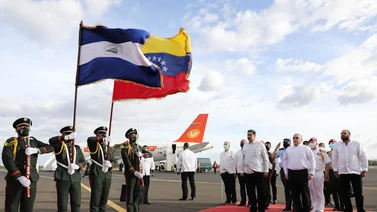Nicolás Maduro llega a Nicaragua para toma de posesión de Daniel Ortega