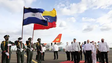 Nicolás Maduro llega a Nicaragua para toma de posesión de Daniel Ortega Nicolás Maduro llega a Nicaragua para toma de posesión de Daniel Ortega
