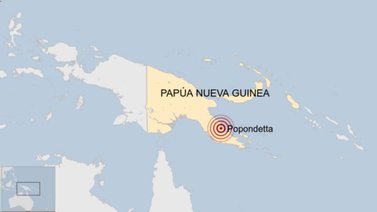 Terremoto de magnitud 5,9 sacude el este de Papúa Nueva Guinea