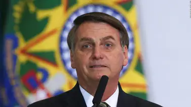 Presidente Bolsonaro critica distanciamiento social Presidente Bolsonaro critica distanciamiento social