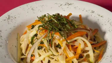 Cómo hacer unos vermicelli con vegetales salteados Cómo hacer unos vermicelli con vegetales salteados