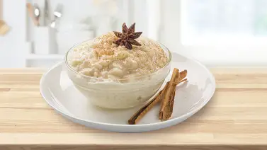 Postre tradicional: arroz con leche Postre tradicional: arroz con leche
