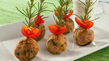 Receta: bolitas de carne de res o pollo Receta: bolitas de carne de res o pollo