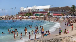 Playas venezolanas abarrotas este fin de semana por el comienzo de un nuevo año