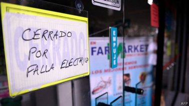Se registraron más de 178 mil fallas eléctricas en el país durante 2021