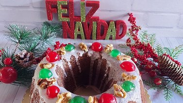 VIDEO: Torta negra navideña
