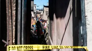 Entierran en una fosa común a fallecidos en explosión en Haití Entierran en una fosa común a fallecidos en explosión en Haití