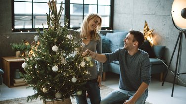 Arbolitos de Navidad para casas con poco espacio