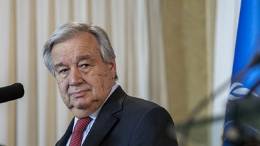 Guterres se aísla tras contacto con contagiado de COVID-19
