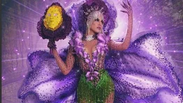 Miss Venezuela causa sensación en RRSS con traje típico inspirado en la orquídea