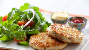 Para degustar: Hamburguesas de pollo