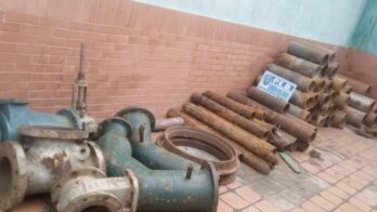 Funcionarios policiales detienen a sujeto por hurto de tuberías en Aragua