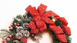 Coronas navideñas para la puerta