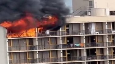 ¡Insólito! Mujer incendia hotel para terminar cuarentena por la COVID-19