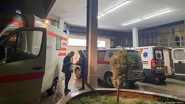 Tres muertos en Kosovo en un tiroteo contra un autobús escolar Tres muertos en Kosovo en un tiroteo contra un autobús escolar