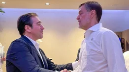 Canciller Félix Plasencia se reúne con su homólogo español