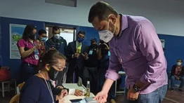 Antonio Ecarri sufragó e instó a defender el voto (+Video)