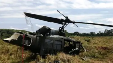 Accidente de helicóptero de la Policía colombiana deja 2 muertos y 2 heridos Accidente de helicóptero de la Policía colombiana deja 2 muertos y 2 heridos