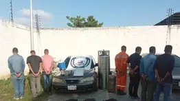 Capturan a siete sujetos por hurtar material ferroso en Carabobo