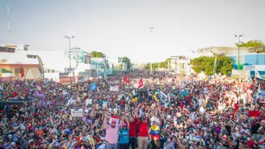 Willy Casanova cerró su campaña electoral con concentración en la Curva de Molina Willy Casanova cerró su campaña electoral con concentración en la Curva de Molina