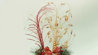 Centro de mesa navideño Centro de mesa navideño