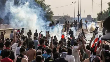 Dos muertos y más de 100 heridos en protesta por resultado electoral en Irak Dos muertos y más de 100 heridos en protesta por resultado electoral en Irak