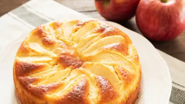 Bizcocho de manzana para la merienda Bizcocho de manzana para la merienda