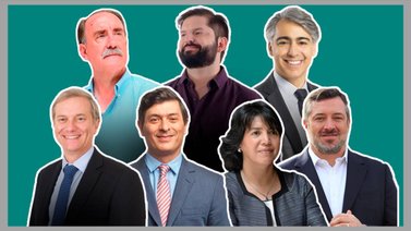 Seis de los siete candidatos presidenciales chilenos están en cuarentena