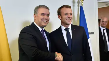 Macron insta a Duque a una defensa conjunta de la democracia en Venezuela Macron insta a Duque a una defensa conjunta de la democracia en Venezuela