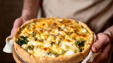 Torta de espinaca al horno