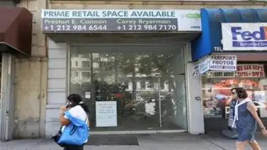 El arte devuelve un poco de vida a los locales vacíos de Nueva York El arte devuelve un poco de vida a los locales vacíos de Nueva York