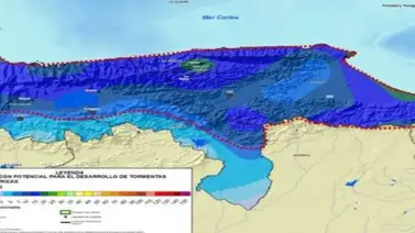Inameh pronostica tormentas eléctricas este lunes Inameh pronostica tormentas eléctricas este lunes