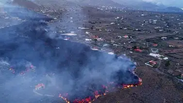 La erupción del volcán de la Palma provoca grandes nubes de dióxido de azufre La erupción del volcán de la Palma provoca grandes nubes de dióxido de azufre
