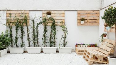 Ambiente eco friendly con reciclaje