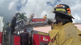 Dos personas resultan heridas tras una explosión por fuga de gas en una vivienda en Aragua