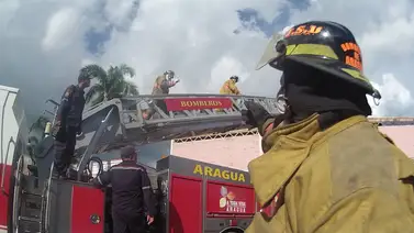 Dos personas resultan heridas tras una explosión por fuga de gas en una vivienda en Aragua Dos personas resultan heridas tras una explosión por fuga de gas en una vivienda en Aragua