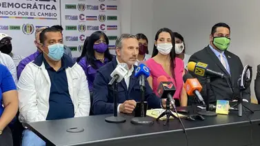 Alianza Democrática presenta al candidato por la Alcaldía Libertador Alianza Democrática presenta al candidato por la Alcaldía Libertador