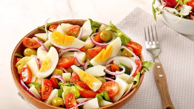 Entrada: ensalada campera