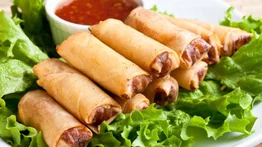 Técnica para realizar lumpias de vegetales