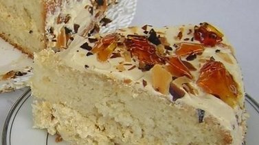 Clásico de la pastelería:marquesa de almendras