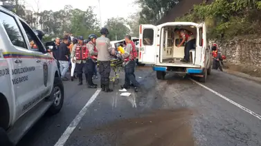 Accidente vial en La Yaguara deja al menos una persona muerta Accidente vial en La Yaguara deja al menos una persona muerta